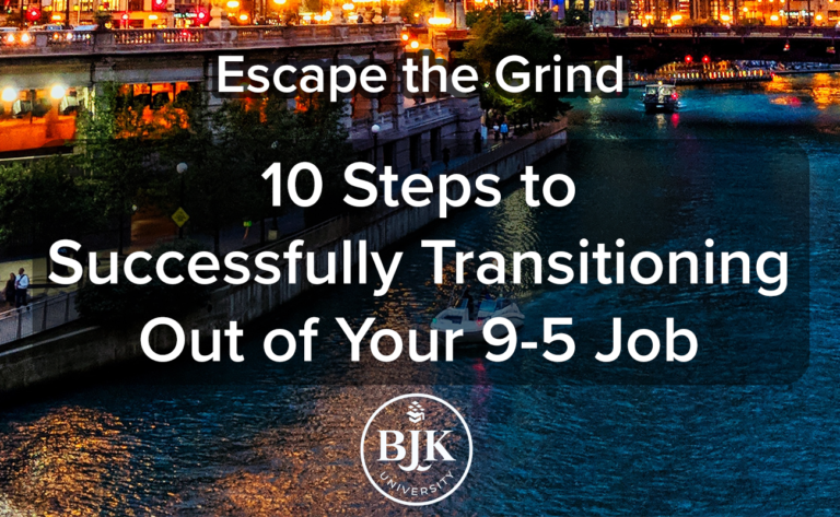 Transitioning Out of Your 9-5 Job